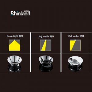 Lighting Optical Anti-glarm Trim SL-RF-AF-050B-RA