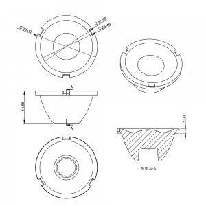 SL-PL-DG-028A PMMA Lens