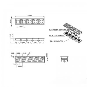 Linear Reflector SL-E-132EA