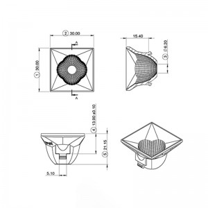 Aluminum Plating PC Reflector SL-RF-AE-030A-FW