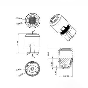 SL-PL-AM-020A FRONT FOCAL LENS I