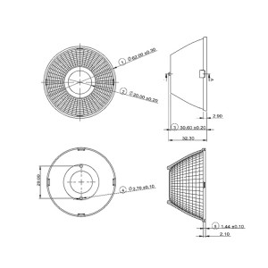 COB Reflector SL-062A SL-II Reflector