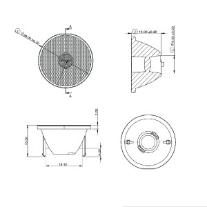 COB LENS SL-PL-AG-028A