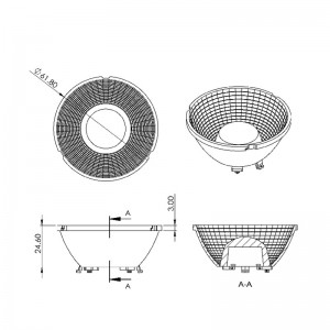 Optical Grade PC Reflector SL-RF-AO-062A