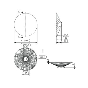 COB LENS SL-092BA SL-II Lighting Optical