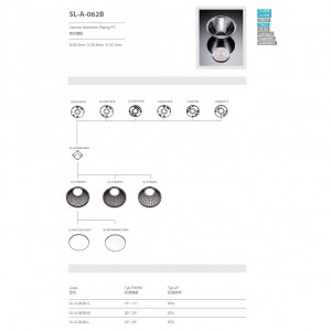 Optical Grade PC SL-II Reflector SL-A-062B