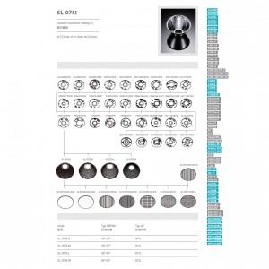 75mm Round Reflector SL-II SL-075I