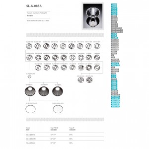 Plastic Reflector SL-A-085A SL-II