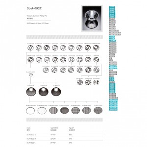 Aluminum Plating PC SL-A-092C Reflector