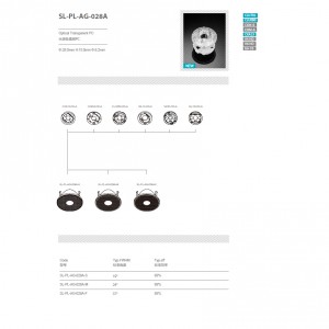 COB LENS SL-PL-AG-028A