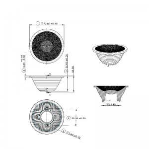 COB Led LENS SL-PL-AO-072A