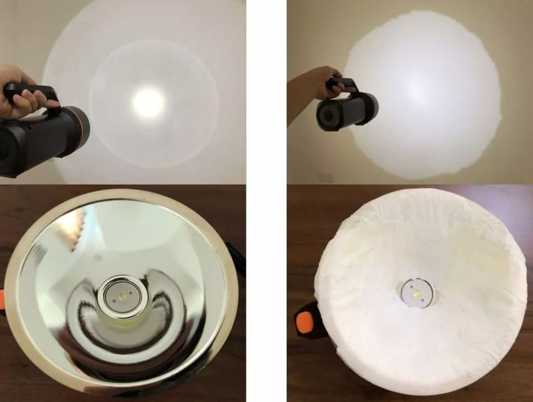 LED light reflector