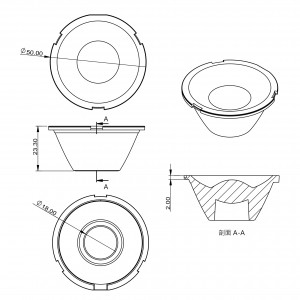 Shinland DG Clear Light Pattern L-PL-DG-050A