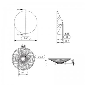 Optical PC Lens Led lights SL-B-045BA