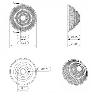 Optical PC reflector Led lights SL-I REFLECTOR