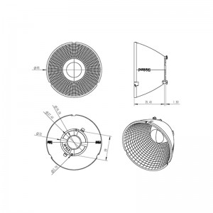 Reflector with Dome SL-RF-AD-065A
