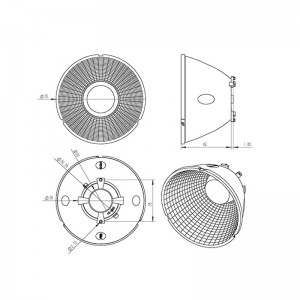 downlight reflector manufacturer with Dome SL-RF-AD-075A